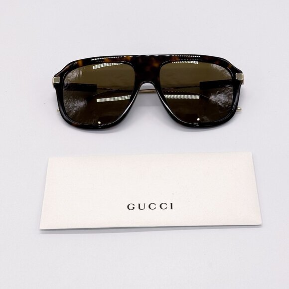 NEW GUCCI GG1309S 006, UNISEX SHIELD SUNGLASSES GUCCI - Picture 12 of 13